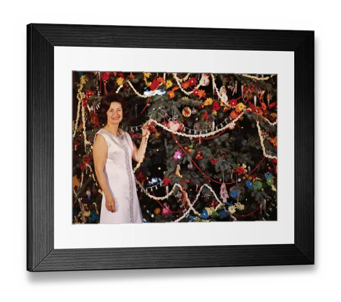 Framed Print : Portrait of Mrs. Lyndon Johnson Framed Print : Portrait of Mrs. Lyndon Johnson