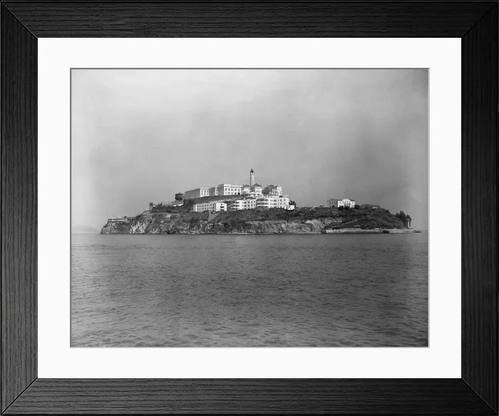 Framed Print : View of Alcatraz From Afar Framed Print : View of Alcatraz From Afar
