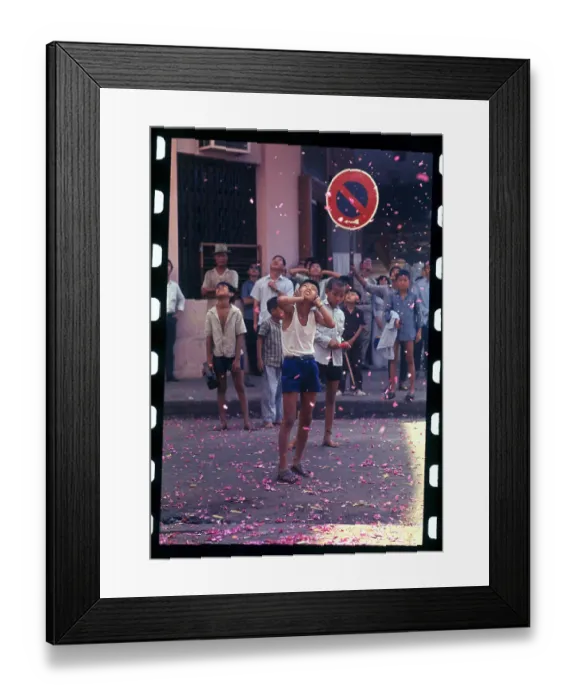 Framed Print : Boy Protecting Ears from Fireworks Framed Print : Boy Protecting Ears from Fireworks
