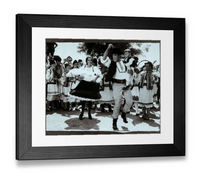 Framed Print : Anthony Quinn as Romanian Peasant Framed Print : Anthony Quinn as Romanian Peasant