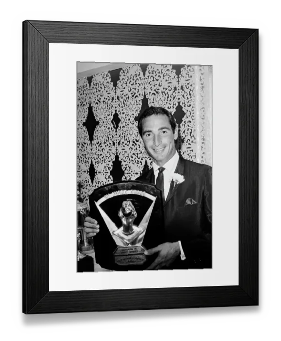 Framed Print : Sandy Koufax Holding Cy Young Award 1967 Framed Print : Sandy Koufax Holding Cy Young Award 1967