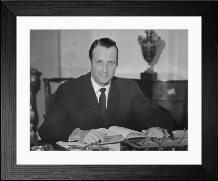 Framed Print : Crown Prince Harald of Norway Framed Print : Crown Prince Harald of Norway