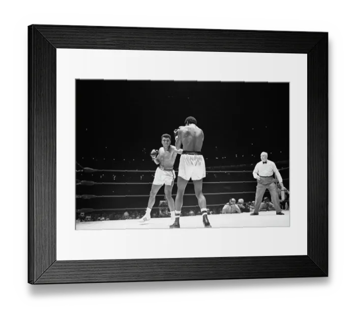 Framed Print : Muhammad Ali Punching Ernie Terrell Framed Print : Muhammad Ali Punching Ernie Terrell