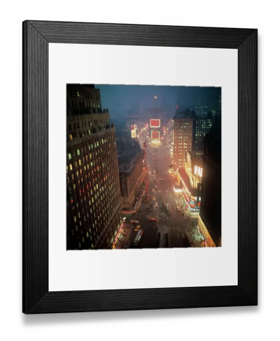 Framed Print : Times Square at Night Framed Print : Times Square at Night
