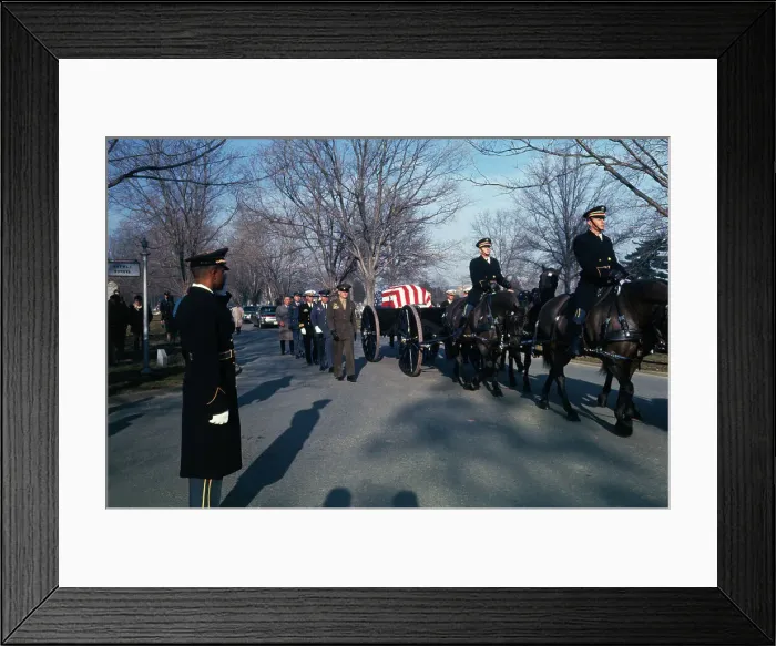 Framed Print : Friends of Grissom Walking of Honoring Pallbearers Framed Print : Friends of Grissom Walking of Honoring Pallbearers
