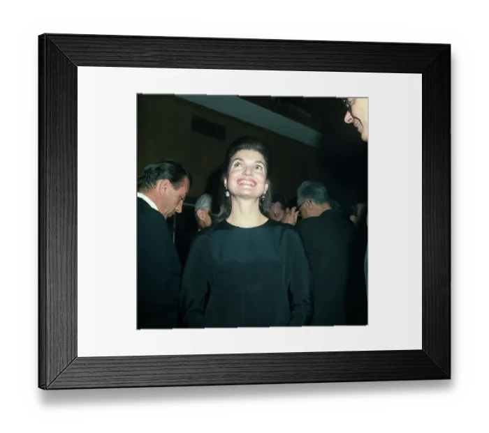 Framed Print : Jacqueline Kennedy Smiling Framed Print : Jacqueline Kennedy Smiling