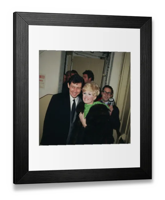 Framed Print : Portrait of Connie Stevens and Eddie Fisher Framed Print : Portrait of Connie Stevens and Eddie Fisher