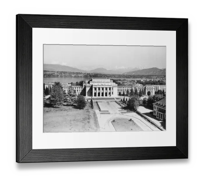 Framed Print : Former League of Nations Headquarters Framed Print : Former League of Nations Headquarters