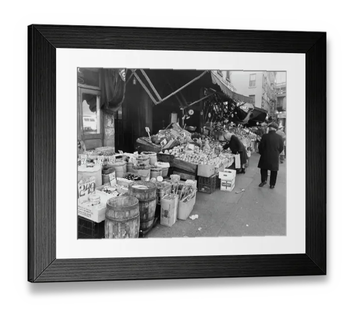 Framed Print : 9th Avenue Market Framed Print : 9th Avenue Market