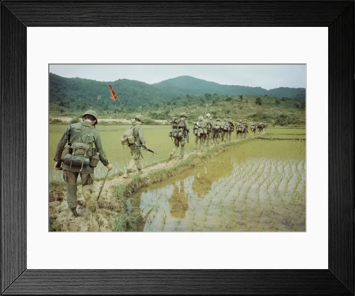Framed Print : Qui Nhon, Vietnam War Framed Print : Qui Nhon, Vietnam War