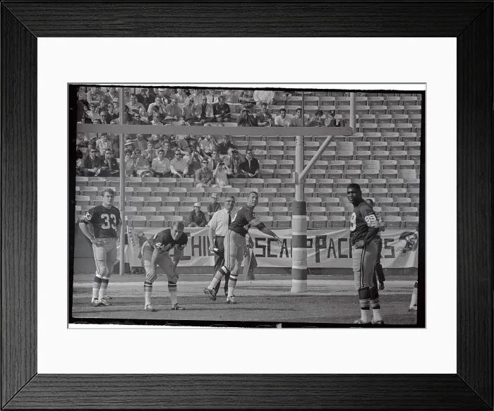 Framed Print : Bart Starr Throwing Football Framed Print : Bart Starr Throwing Football