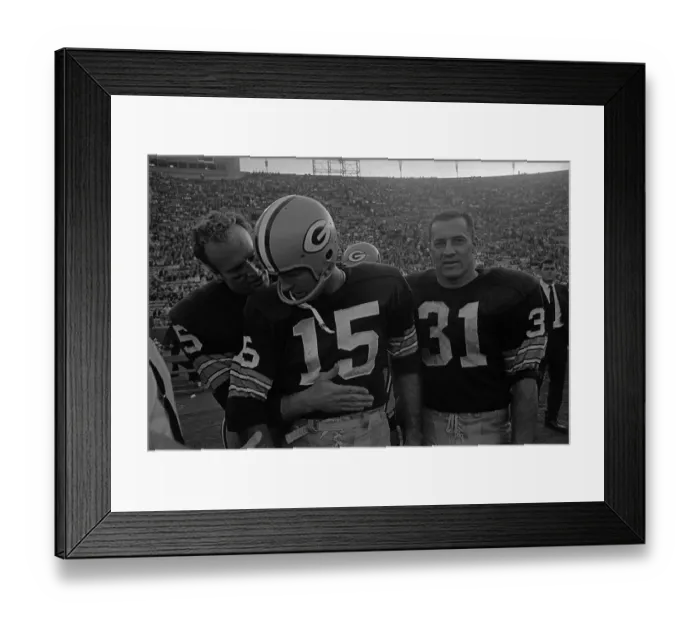 Framed Print : Green Bay Packers During Superbowl Framed Print : Green Bay Packers During Superbowl