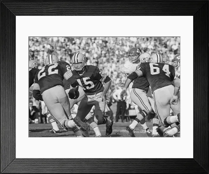 Framed Print : Handoff By Green Bay Packers in Super Bowl Framed Print : Handoff By Green Bay Packers in Super Bowl