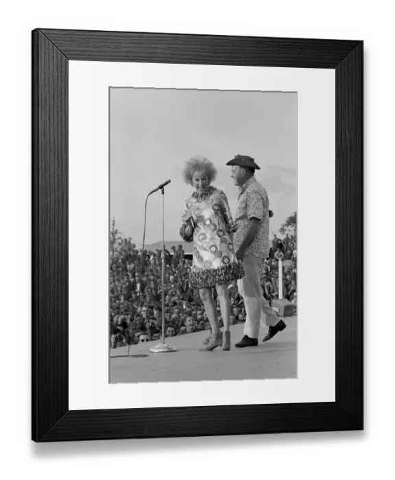 Framed Print : Phyllis Diller and Bob Hope Performing Framed Print : Phyllis Diller and Bob Hope Performing
