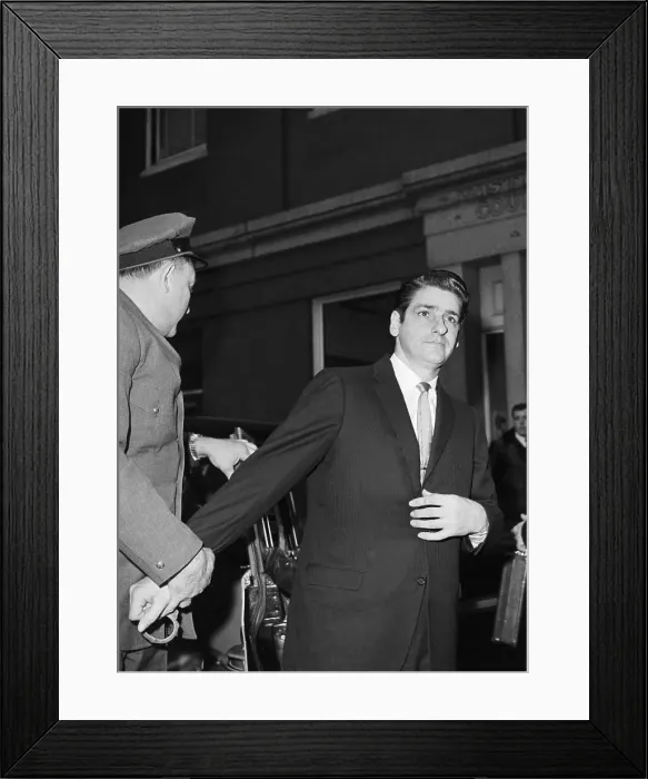 Framed Print : Albert De Salvo Being Escorted to Court Framed Print : Albert De Salvo Being Escorted to Court