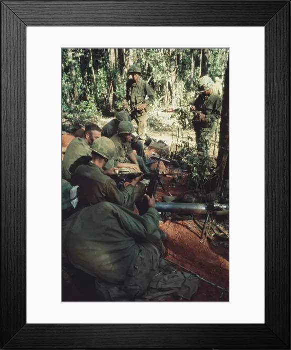 Framed Print : Qui Nhon, Vietnam War Framed Print : Qui Nhon, Vietnam War