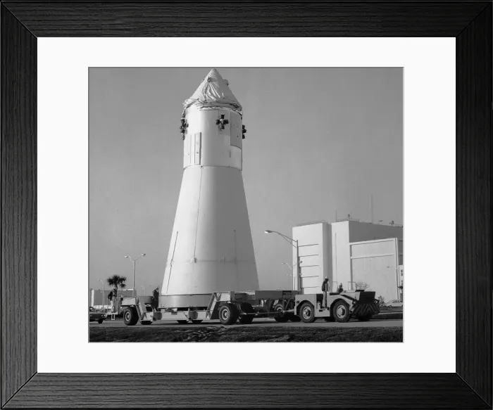 Framed Print : Apollo 1 Orbiter