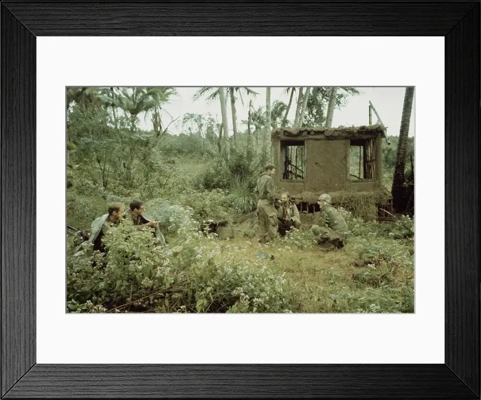 Framed Print : United States 1st Cavalry, Vietnam War