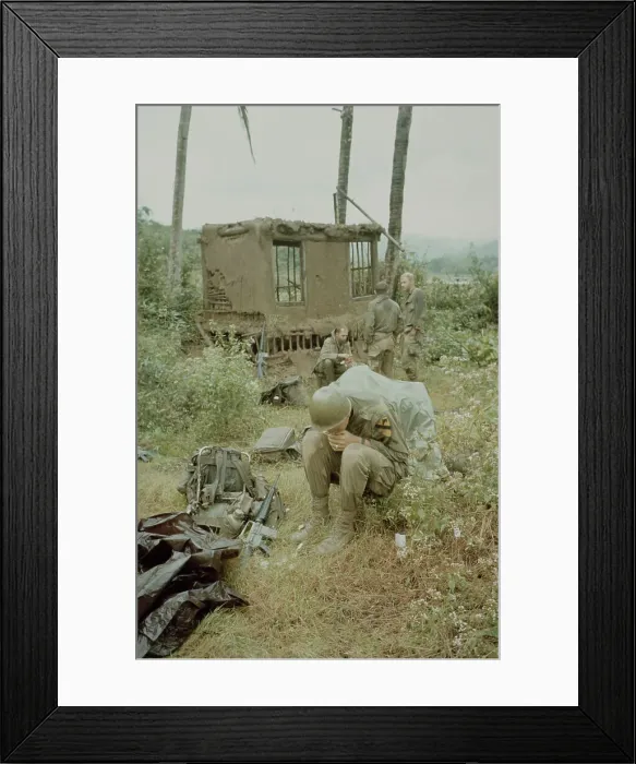 Framed Print : United States 1st Cavalry, Vietnam War Framed Print : United States 1st Cavalry, Vietnam War