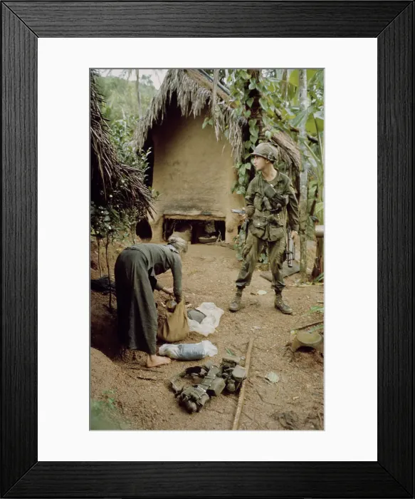 Framed Print : Phu Cat, Vietnam War Framed Print : Phu Cat, Vietnam War