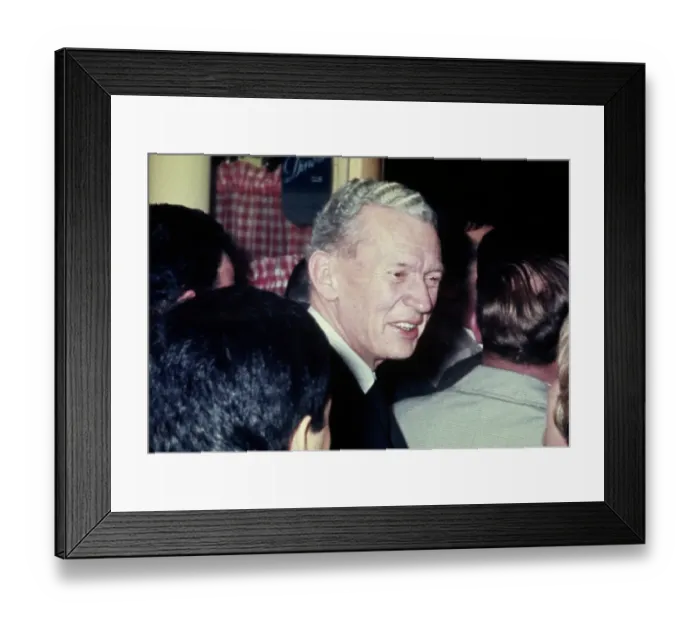 Framed Print : Maurice Couve De Murville Framed Print : Maurice Couve De Murville