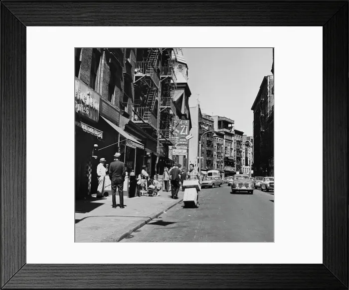 Framed Print : Mott Street Framed Print : Mott Street