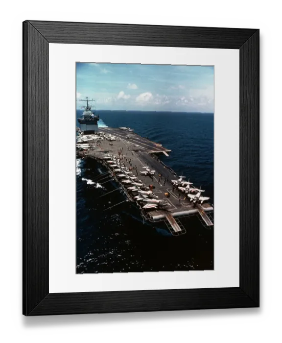 Framed Print : USS Enterprise