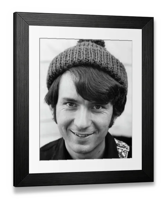 Framed Print : Portrait of Michael Nesmith Framed Print : Portrait of Michael Nesmith