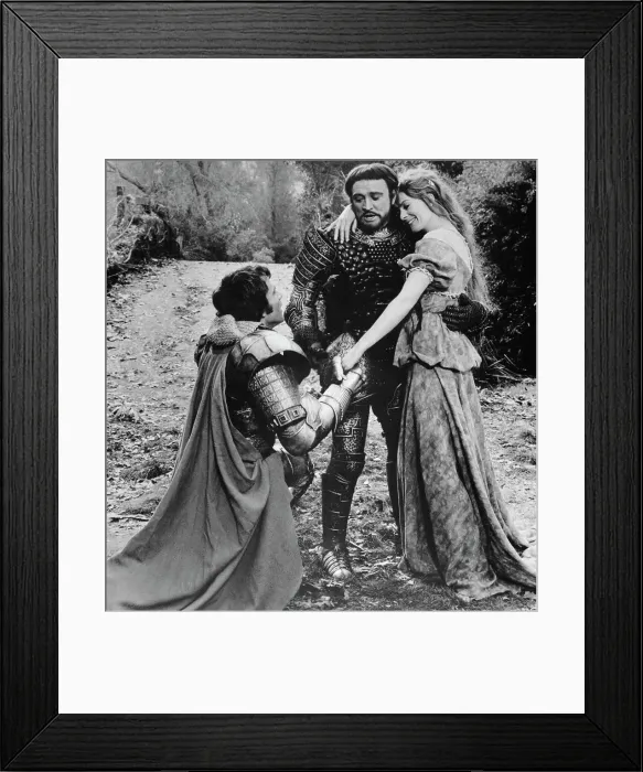 Framed Print : Actors Richard Harris and Vanessa Redgrave Starring in Camelot Framed Print : Actors Richard Harris and Vanessa Redgrave Starring in Camelot