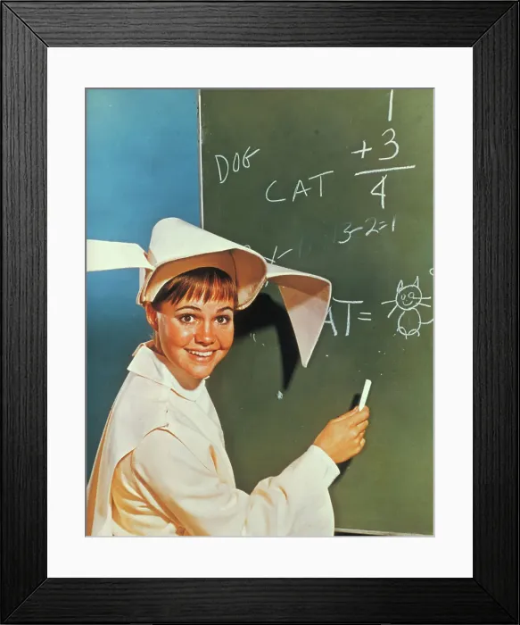Framed Print : Actress Sally Field Framed Print : Actress Sally Field