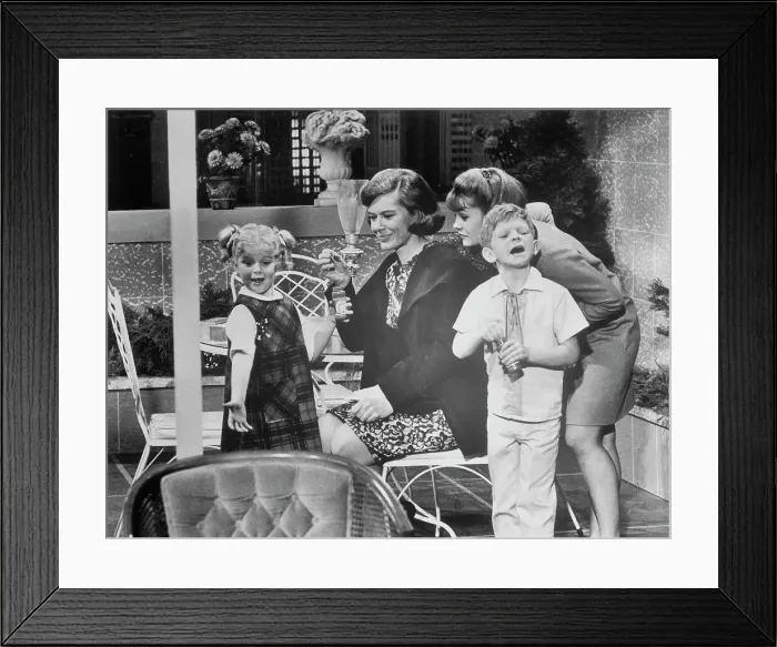 Framed Print : Scene from TV's Family Affair Framed Print : Scene from TV's Family Affair