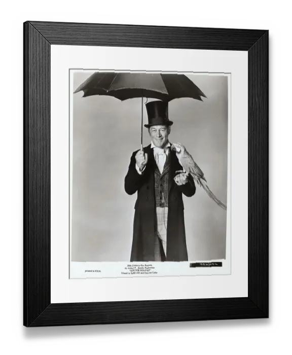 Framed Print : Rex Harrison Starring in Doctor Doolittle Framed Print : Rex Harrison Starring in Doctor Doolittle