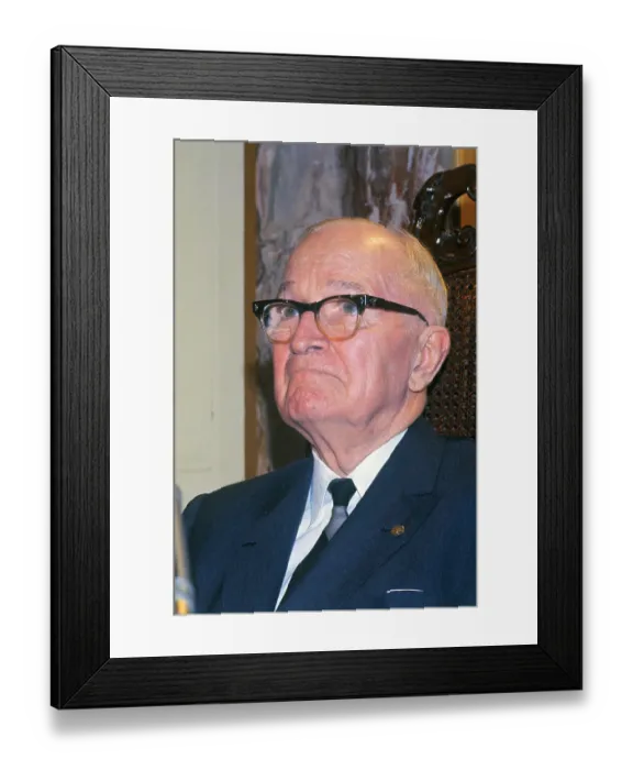 Framed Print : Portrait of Harry S. Truman Framed Print : Portrait of Harry S. Truman