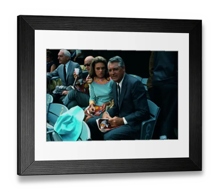 Framed Print : Cary Grant and Wife, Dyan Cannon Framed Print : Cary Grant and Wife, Dyan Cannon
