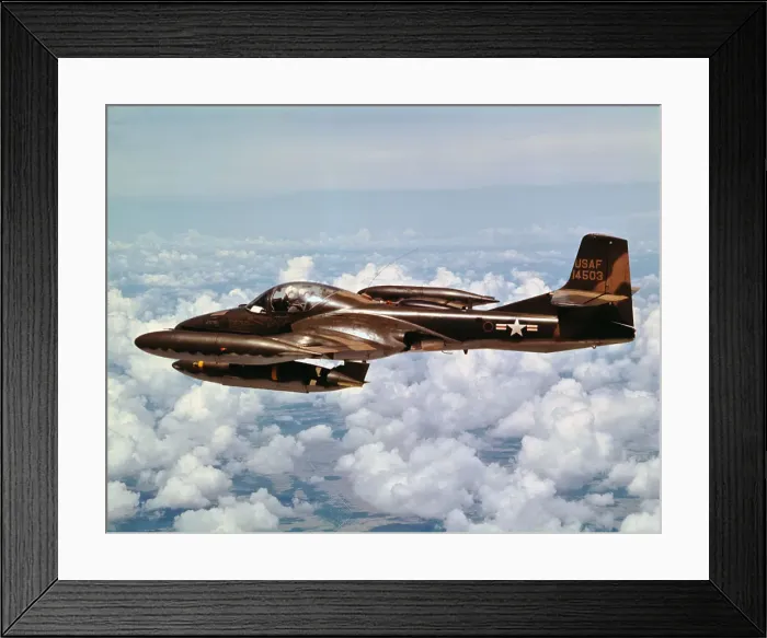 Framed Print : USAF A-37 Jet Framed Print : USAF A-37 Jet