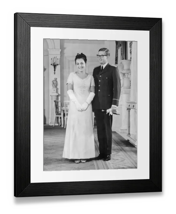 Framed Print : Princess Margriet and Her Fiance Pieter Van Vollenhoven Framed Print : Princess Margriet and Her Fiance Pieter Van Vollenhoven