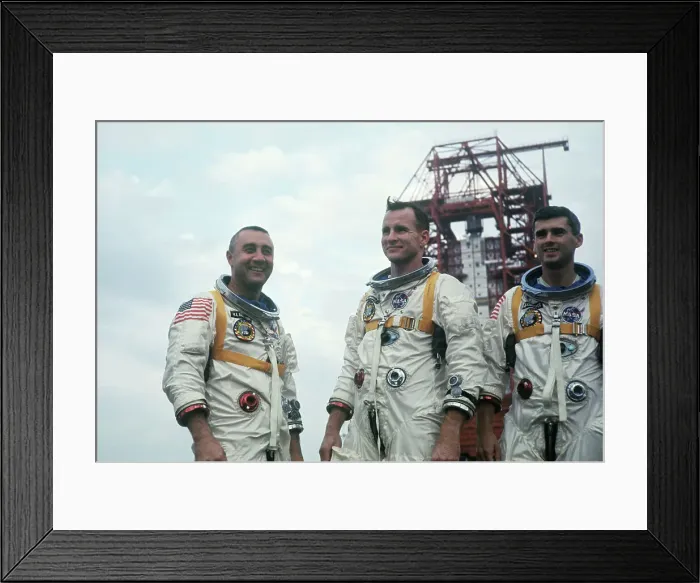Framed Print : Portrait of the Apollo 1 Astronauts