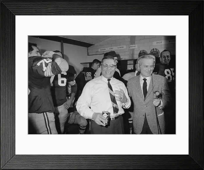 Framed Print : Green Bay Packers Head Coach Vince Lombardi Framed Print : Green Bay Packers Head Coach Vince Lombardi