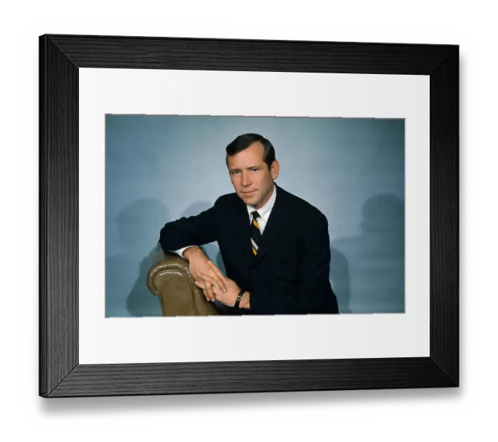 Framed Print : Former Republican Senator Howard Baker Jr. Sitting on Arm of Chair Framed Print : Former Republican Senator Howard Baker Jr. Sitting on Arm of Chair