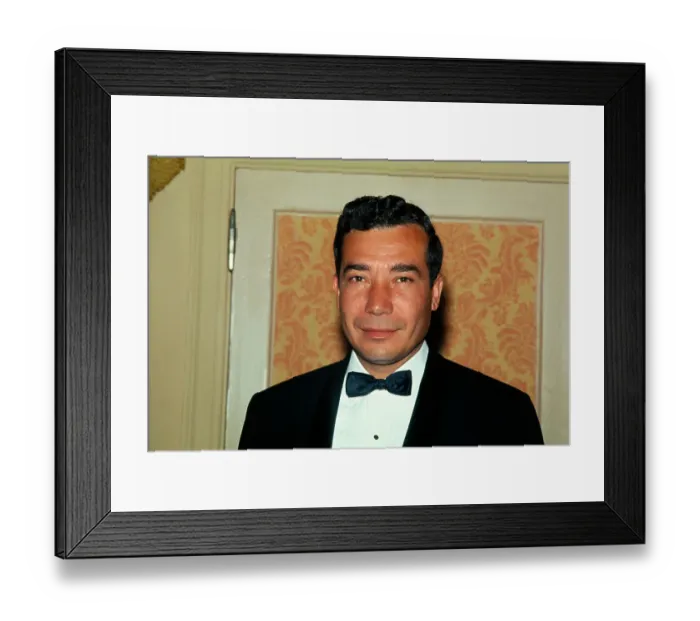 Framed Print : Portrait of Herman Badillo as Bronx Borough President in Formal Attire Framed Print : Portrait of Herman Badillo as Bronx Borough President in Formal Attire