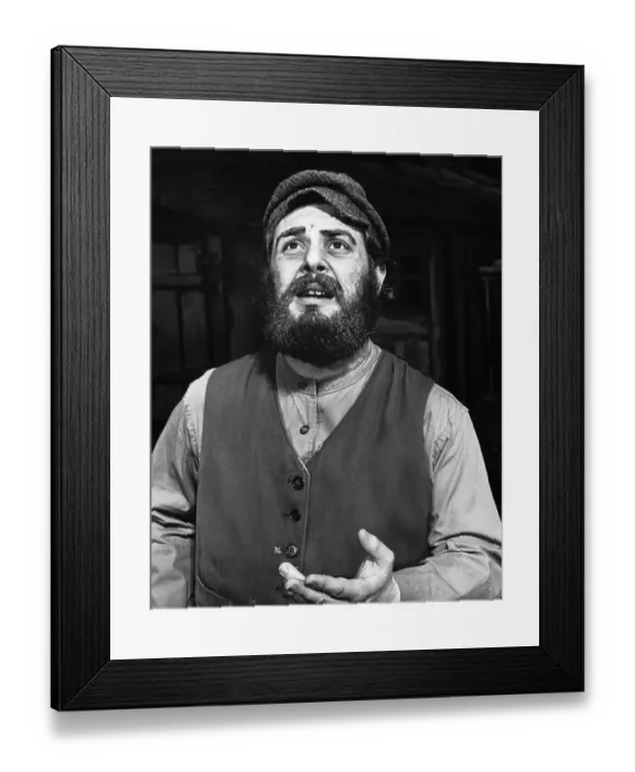 Framed Print : Actor Harry Goz Framed Print : Actor Harry Goz