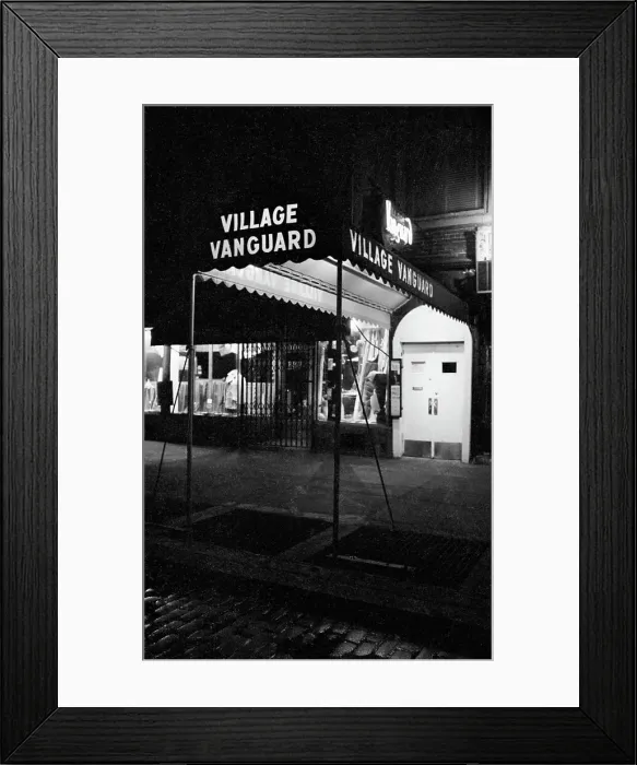 Framed Print : Greenwich Village Night Club Village Vanguard Framed Print : Greenwich Village Night Club Village Vanguard
