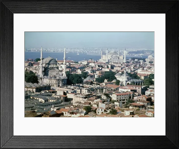 Framed Print : Istanbul Skyline Framed Print : Istanbul Skyline