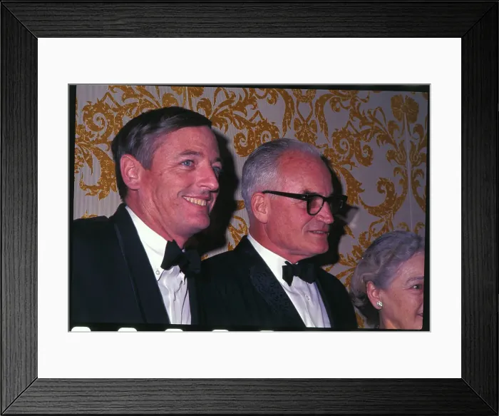 Framed Print : William Buckley and Barry Goldwater Framed Print : William Buckley and Barry Goldwater