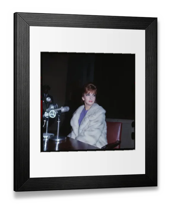 Framed Print : Portrait of Gina Lollobrigida Framed Print : Portrait of Gina Lollobrigida