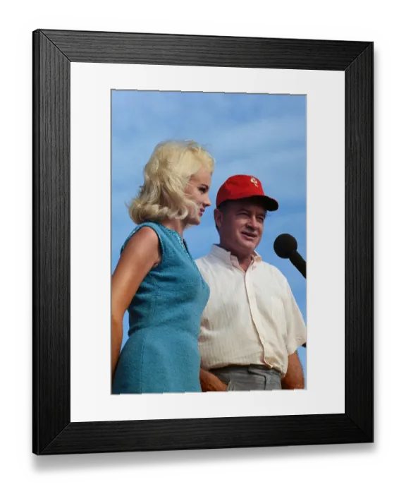 Framed Print : Carroll Baker and Bob Hope Framed Print : Carroll Baker and Bob Hope