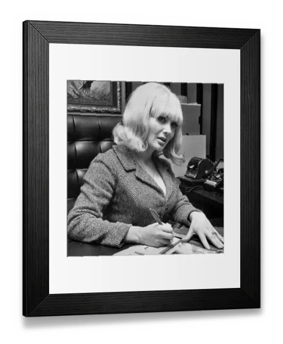 Framed Print : Dancer Carol Doda Framed Print : Dancer Carol Doda