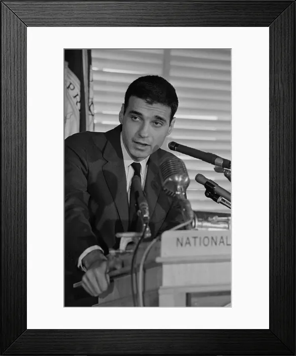 Framed Print : Ralph Nader Speaking at Luncheon Meeting Framed Print : Ralph Nader Speaking at Luncheon Meeting