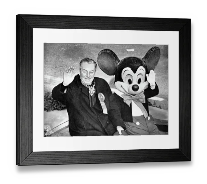 Framed Print : Grand Marshal Walt Disney Framed Print : Grand Marshal Walt Disney