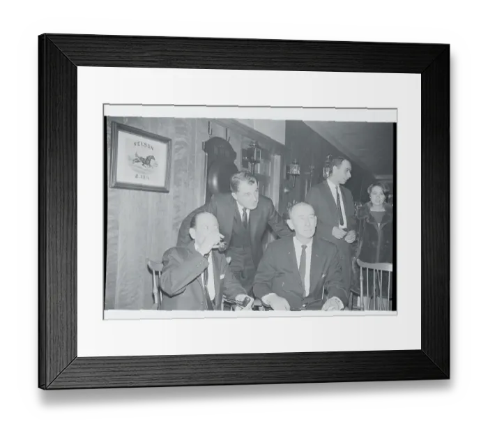 Framed Print : F. Lee Bailey and Colleagues Framed Print : F. Lee Bailey and Colleagues